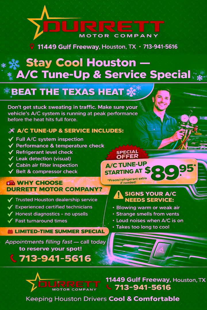 Durrett Motor Company - Service Department